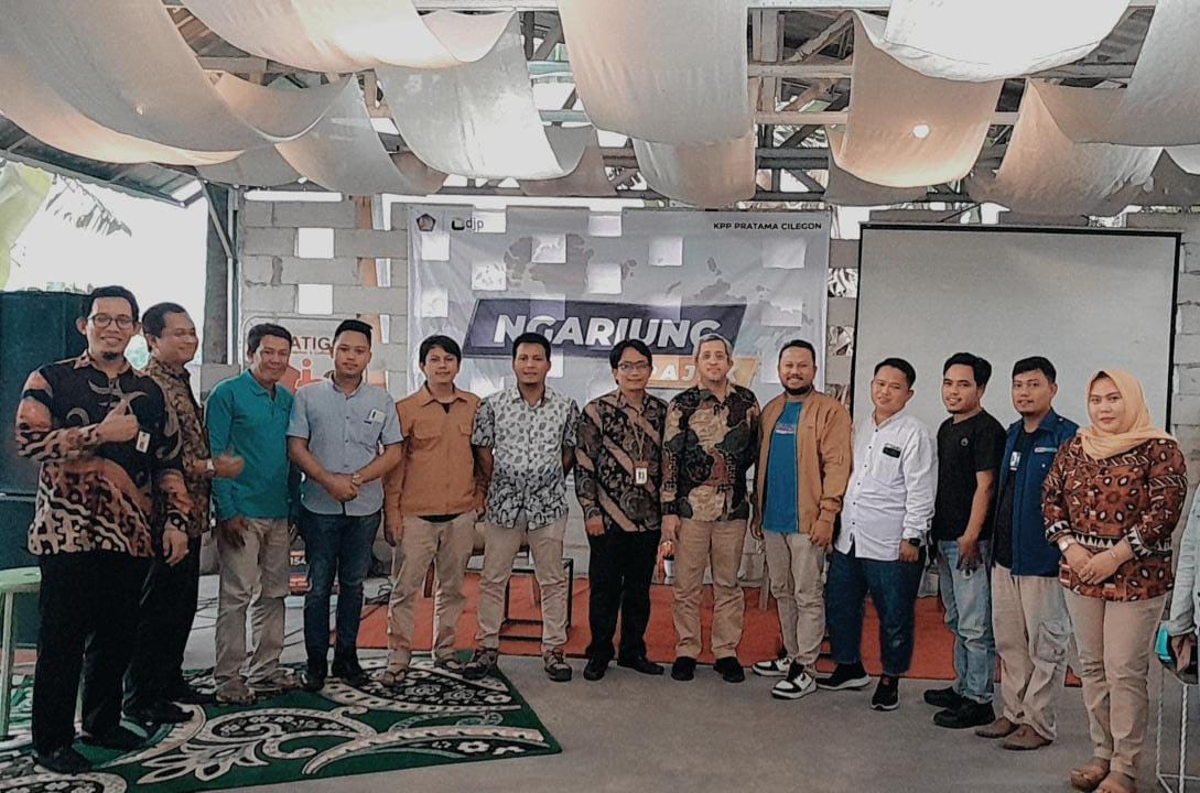 KPP Pratama Cilegon ‘Ngariung Pajak’ Bersama Pengusaha Media Cilegon