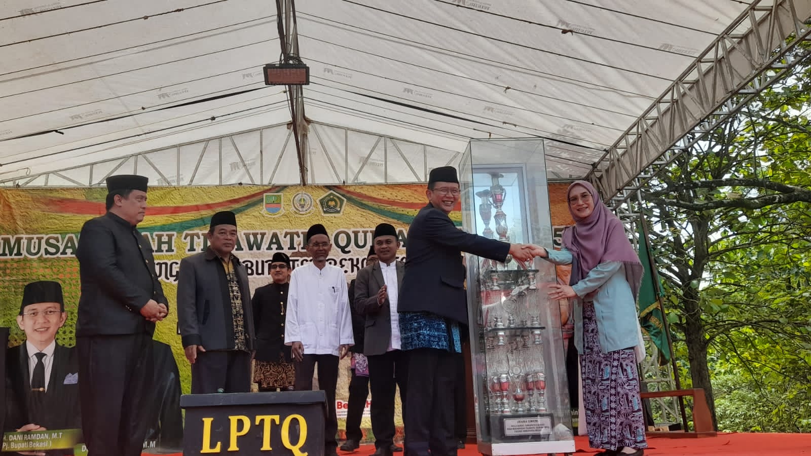 Pj Bupati Bekasi Buka Secara Resmi MTQ ke-54 Tingkat Kabupaten Bekasi