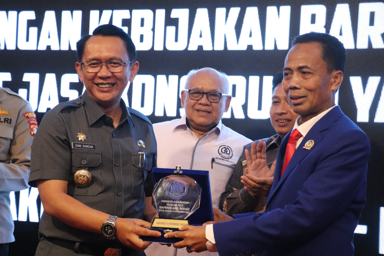 Pj Bupati Bekasi Apresiasi Gapensi sebagai Ujung Tombak Infrastruktur