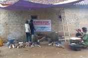 Komunitas Media Online Dari Bekasi Dirikan Dapur Umum di Cianjur