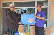 Warga Lebakgedong Salurkan Bantuan Logistik bagi Pengungsi Korban Gempa Cianjur