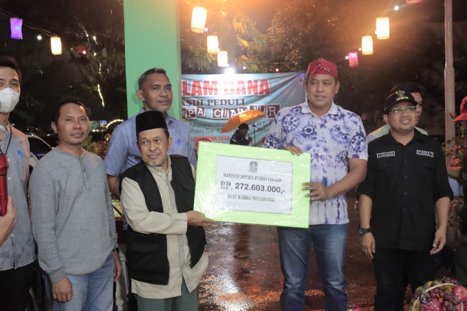 Tri Adhianto Apresiasi Warga Jatiasih Sukses Kumpulkan Donasi 272.603.000 Untuk Korban Gempa Cianjur