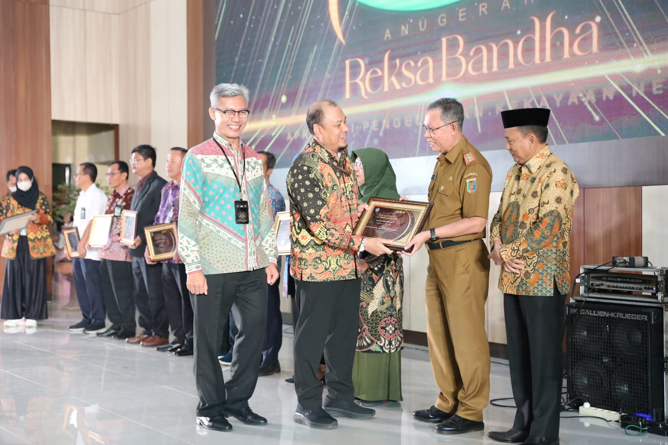 Pemprov Lampung Terima Penghargaan Anugerah Reksa Bandha
