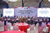Gubernur Arinal Djunaidi Serahkan DIPA dan Buku Alokasi Transfer Ke Daerah Tahun Anggaran 2023 kepada Satker dan OPD se- Provinsi Lampung