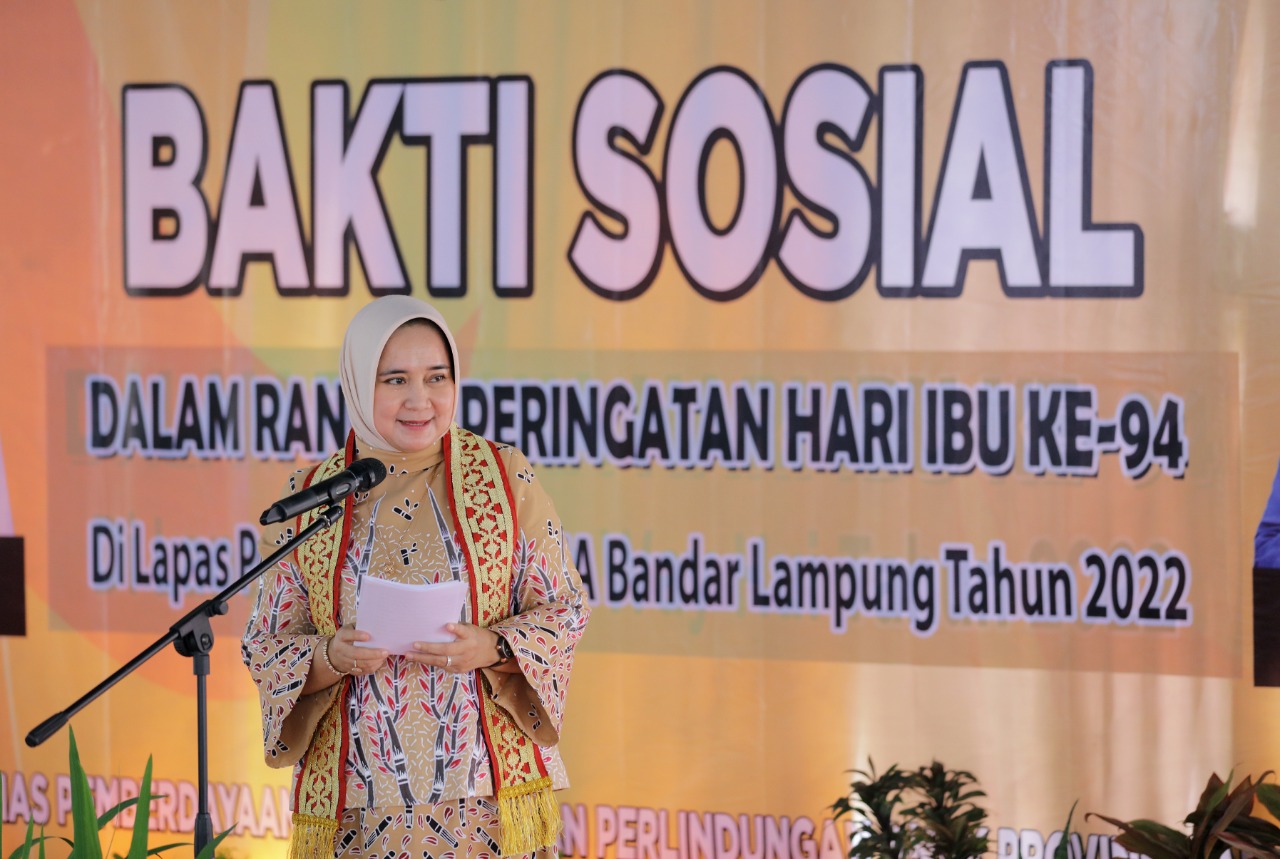 Ibu Riana Sari Arinal Beri Motivasi Warga Binaan Perempuan di Lapas