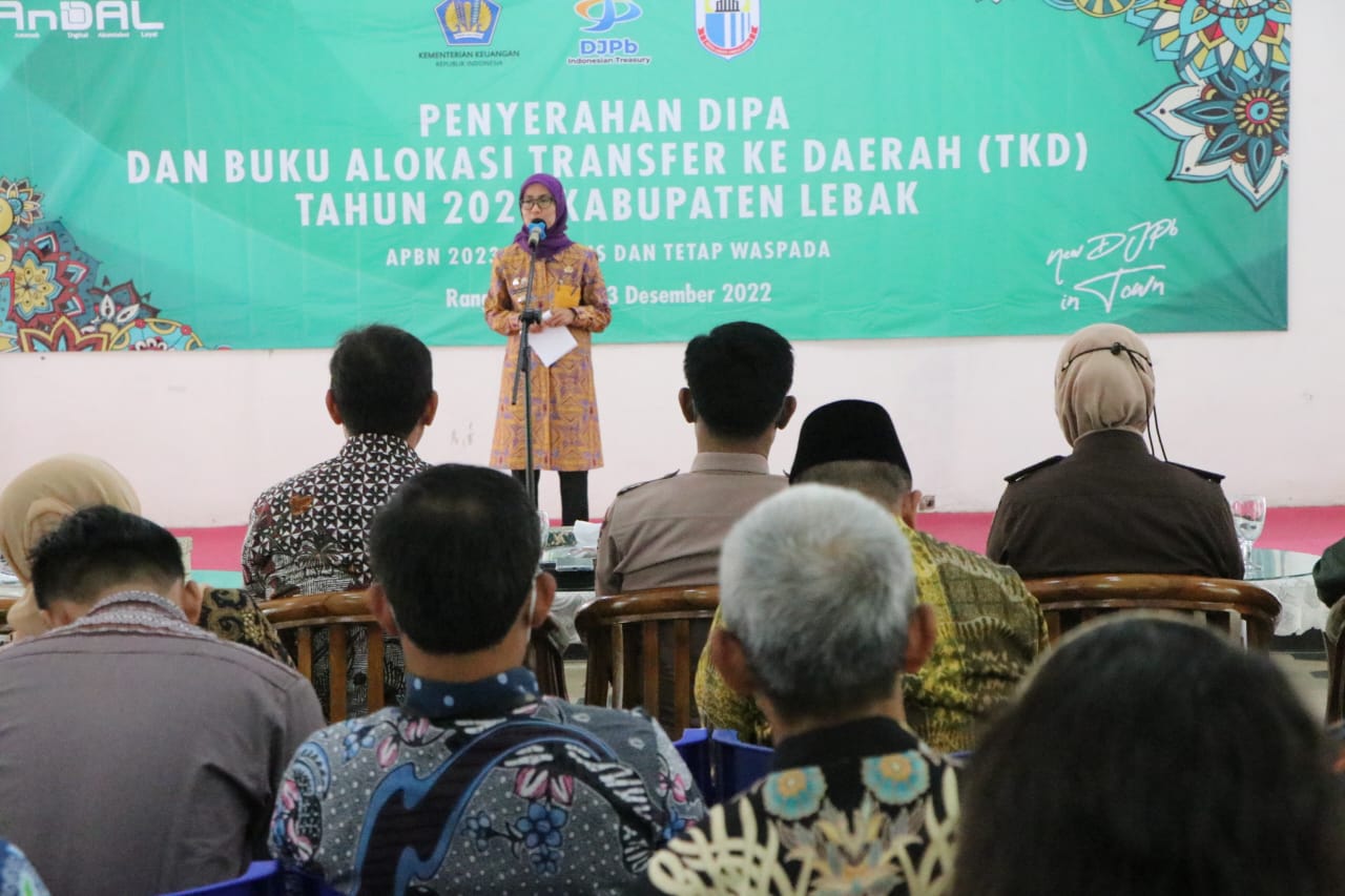 Serahkan DIPA 2023, Bupati: Kelola Anggaran Dengan Akurat, Akuntabel, dan Transparan
