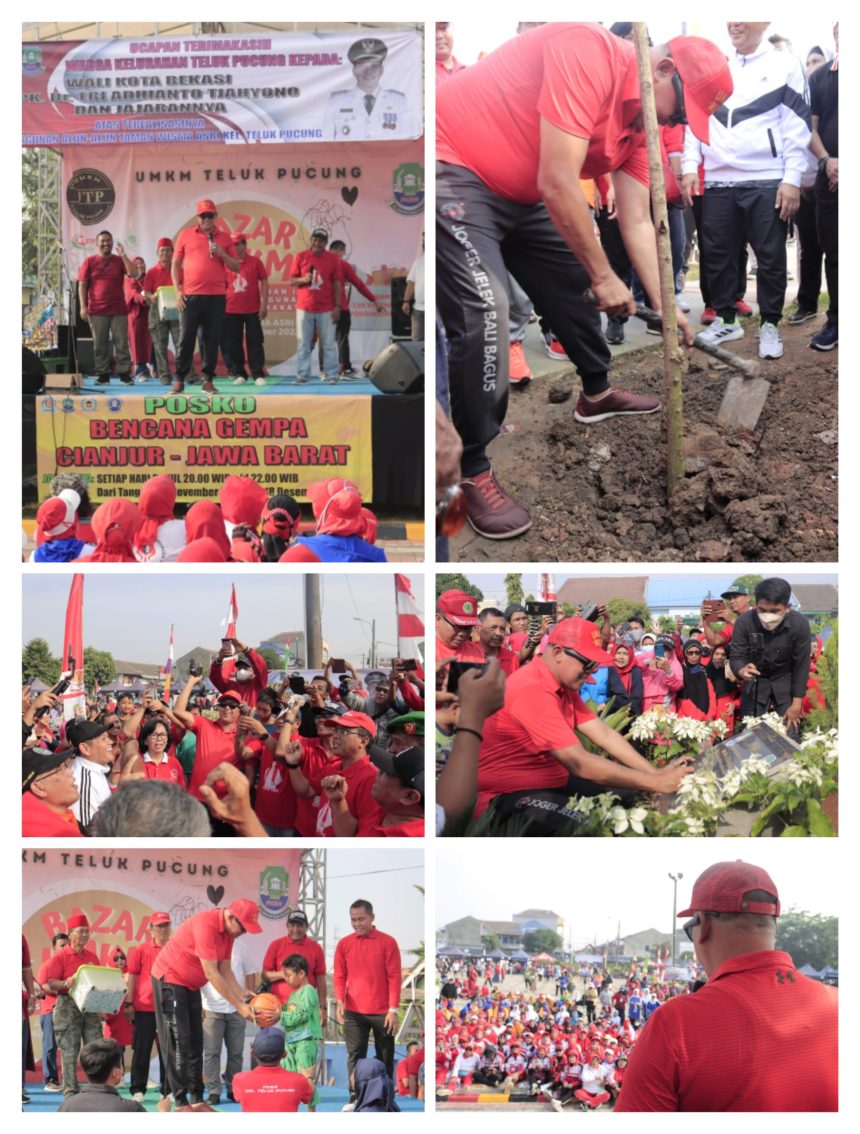 Plt. Wali Kota Bekasi Resmikan Alun-Alun Wisma Asri Bekasi Utara