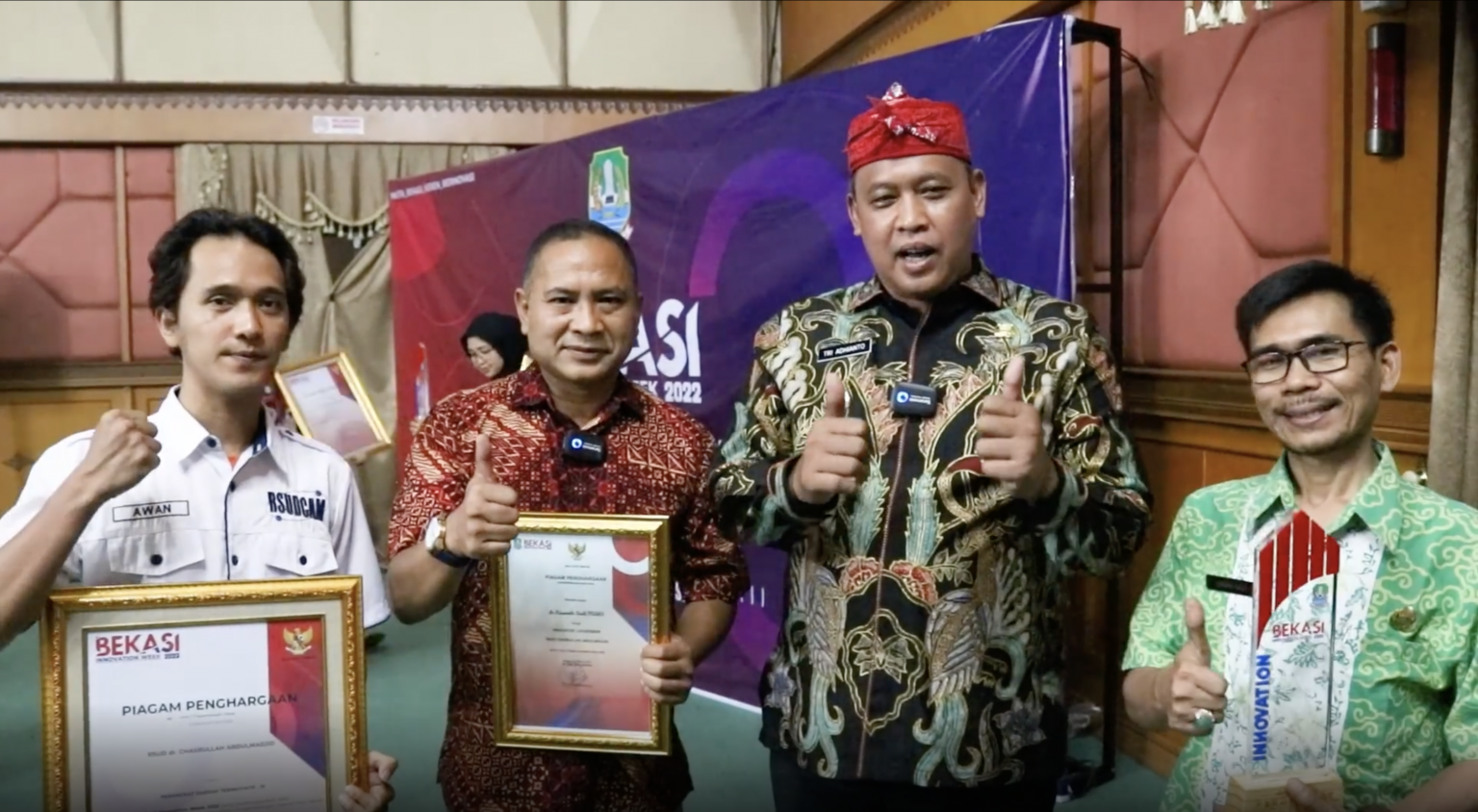 3 Tahun Berturut – turut RSUD CAM Raih Penghargaan Bekasi Innovation Week