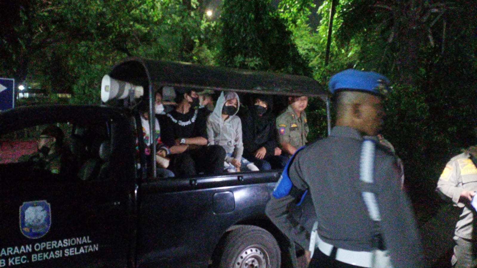 Dua Pasangan Muda-mudi Terjaring Operasi Yustisi 