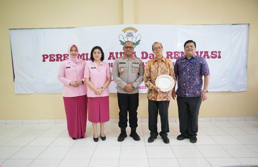 Fajar Paper Hadiri Peresmian TK Kemala Bhayangkari 57 Cikarang Utara