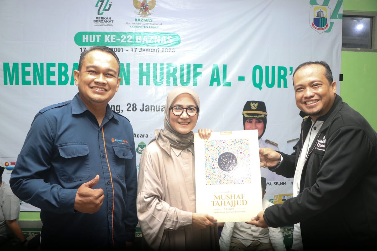 HUT Baznas ke- 22, Pemkab Lebak Berikan Kado Ini