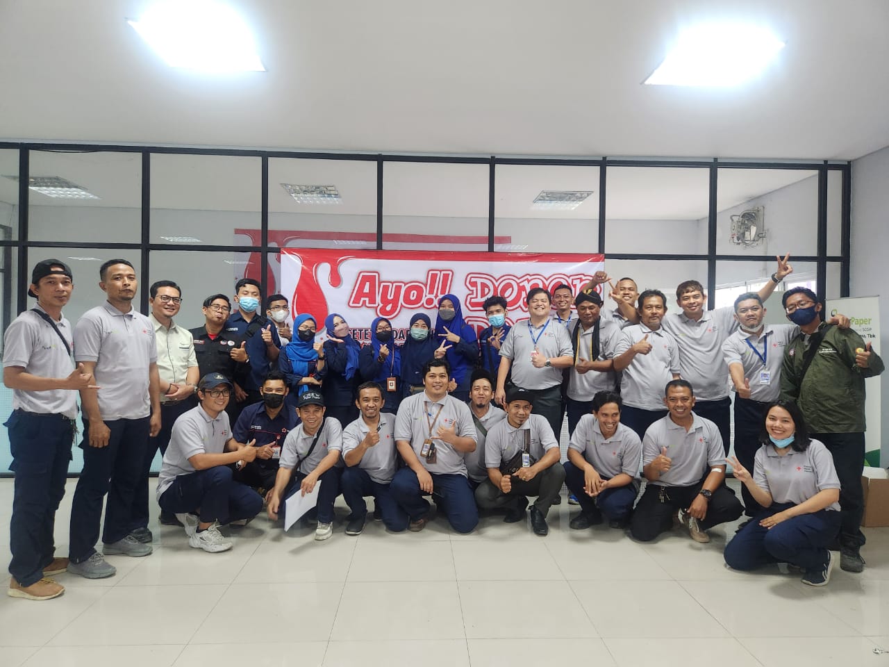 Fajar Paper Gelar Kegiatan Donor Darah di Awal Tahun 2023