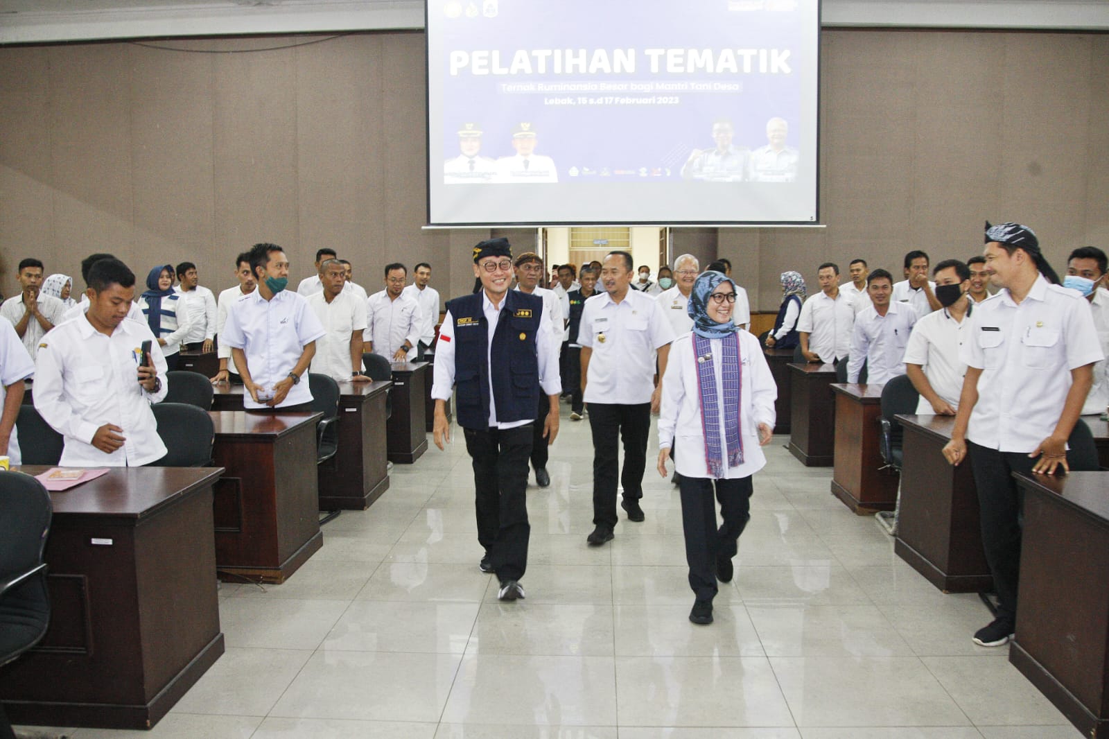 Puluhan Mantri Tani Desa Ikuti Pelatihan Tematik Ternak Ruminansia