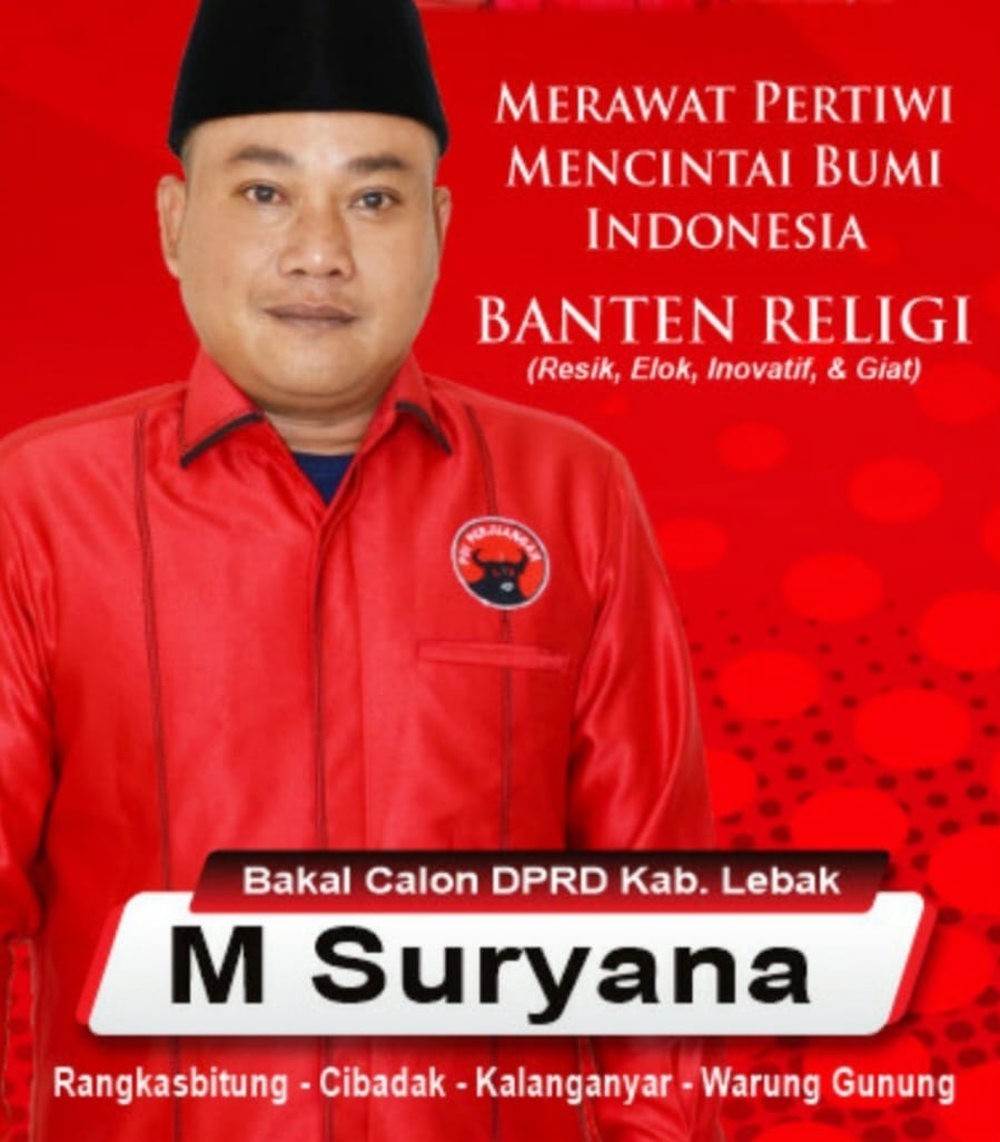 Bacaleg Dapil I Partai PDIP M. Suryana Hadiri Peringatan HUT 50 Tahun