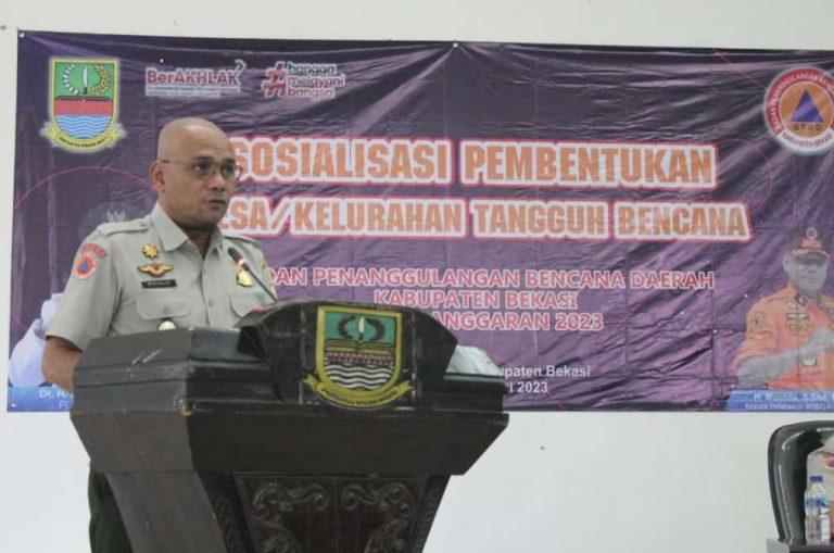 BPBD Kabupaten Bekasi Dorong Dibentuknya FPRB di Setiap Desa