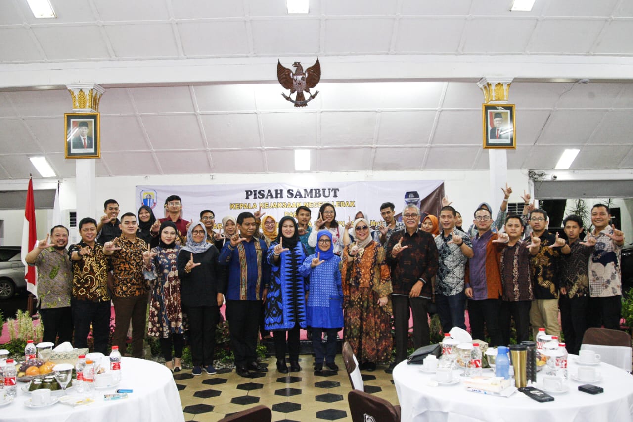 Pisah Sambut Kepala Kejaksaan Negeri Kabupaten Lebak