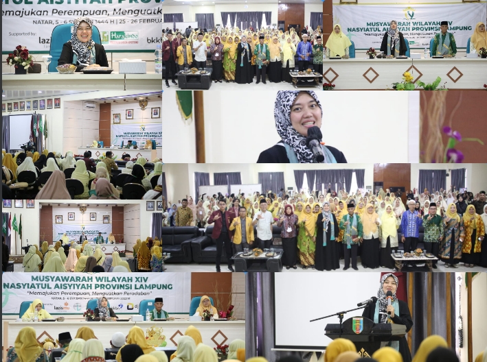Wagub Lampung : Muswil XIV Nasyiatul Aisyiyah Ajak Kader Bergandengan Tangan Rawat Indonesia dan Wujudkan Rakyat Lampung Berjaya