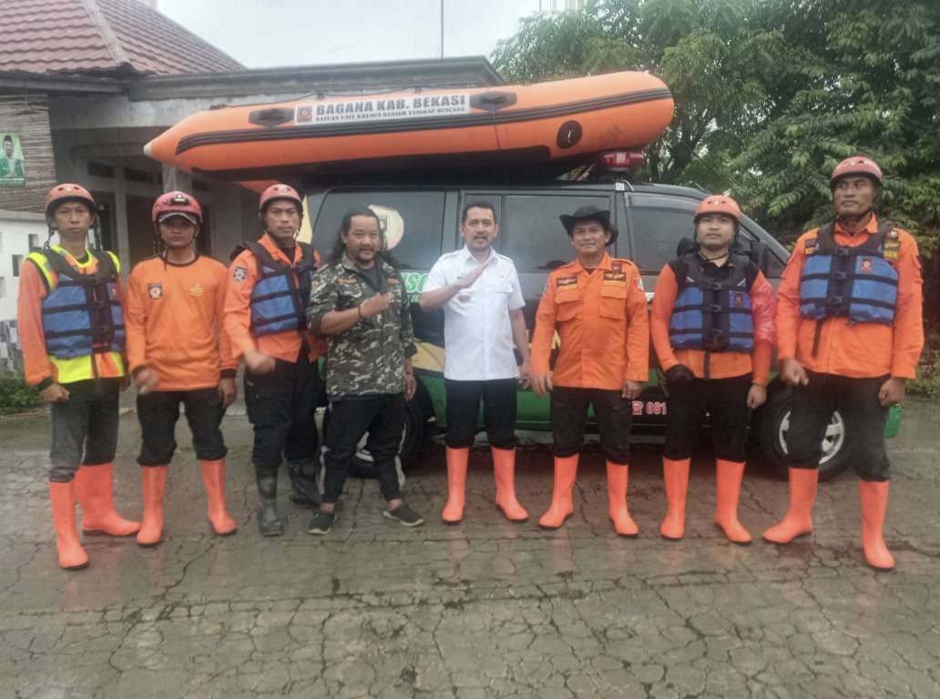 BPBD Kabupaten Bekasi Terjunkan Tim Atasi Dampak Banjir