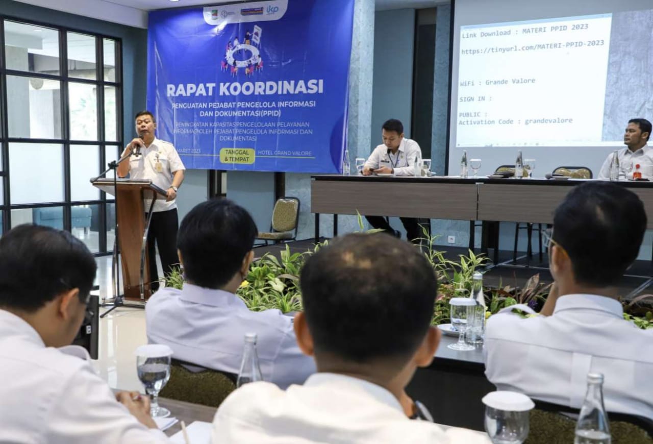 Diskominfosantik Kabupaten Bekasi Gelar Rakor PPID