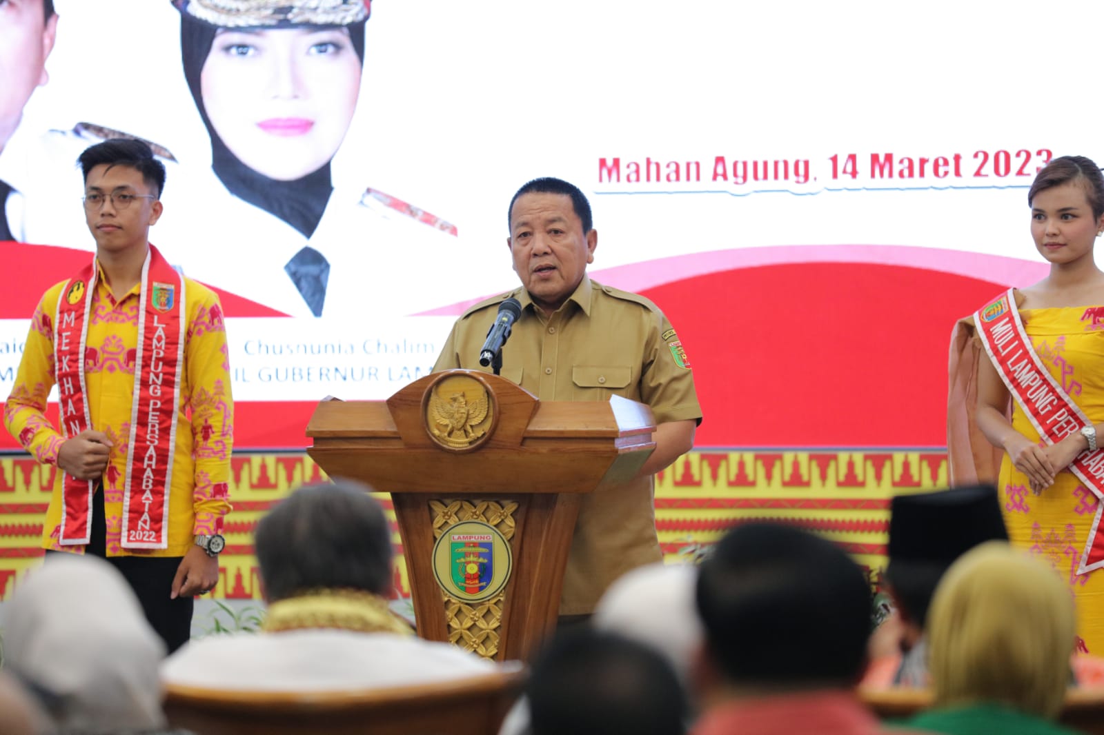 Gubernur Arinal Berharap DPD PAPPRI Mampu Memperjuangkan Kesejahteraan Penyanyi, Pencipta Lagu dan Pemusik Lampung