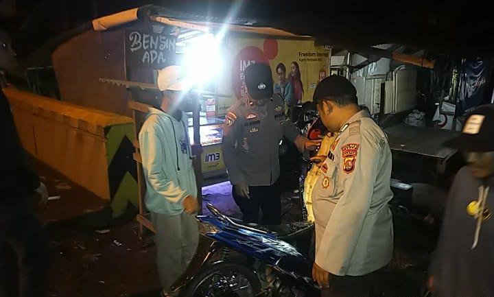 Mencegah Terjadinya 3C dan Tawuran, Poksek Rangkasbitung Laksanakan Giat Patroli