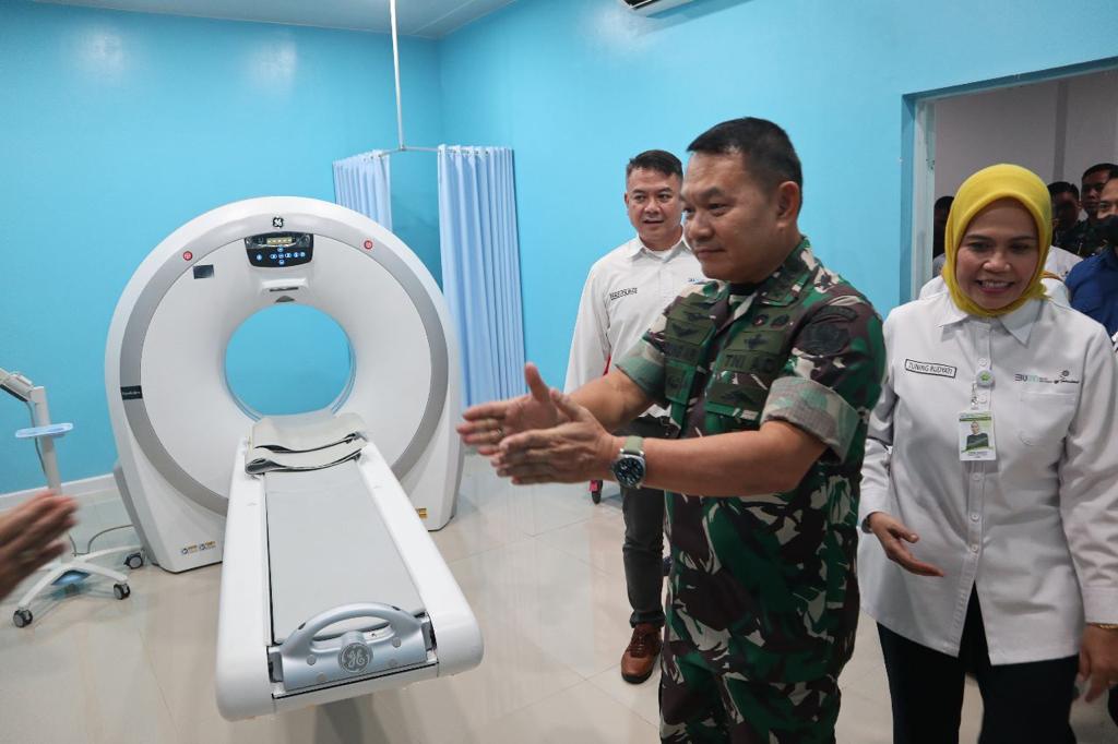 Jenderal Dudung Resmikan Layanan CT Scan RS Umum Pindad Bandung