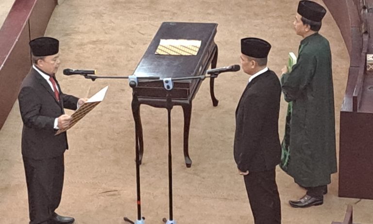 Wakil Ketua DPRD H. Edi Pimpin Paripurna Paw Fraksi Partai PAN