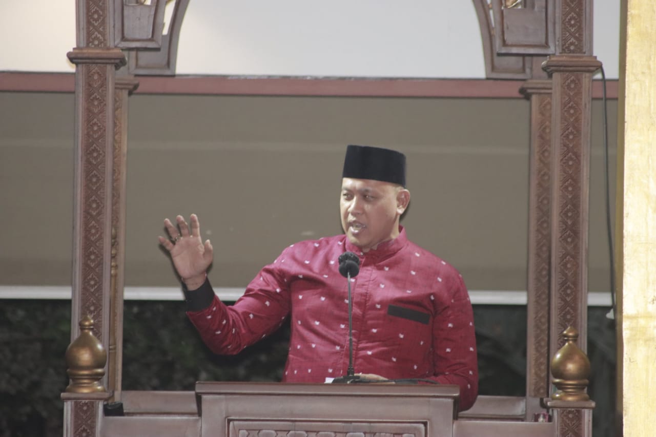 Plt. Wali Kota Bekasi Saat Tarling Infokan Warga Masyarakat Untuk Sukseskan Program Imunisasi Polio