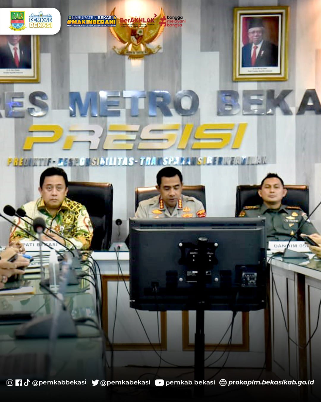Sekda Kabupaten Bekasi : Kami Siap Dukung Pengamanan Arus Mudik dan Balik Idul Fitri 1444 H