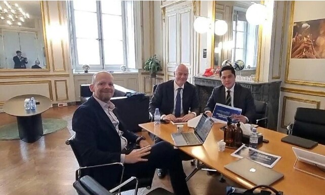 Terhindar Sanksi Berat, Erik Thohir :FIFA hanya Beri Indonesia Kartu Kuning