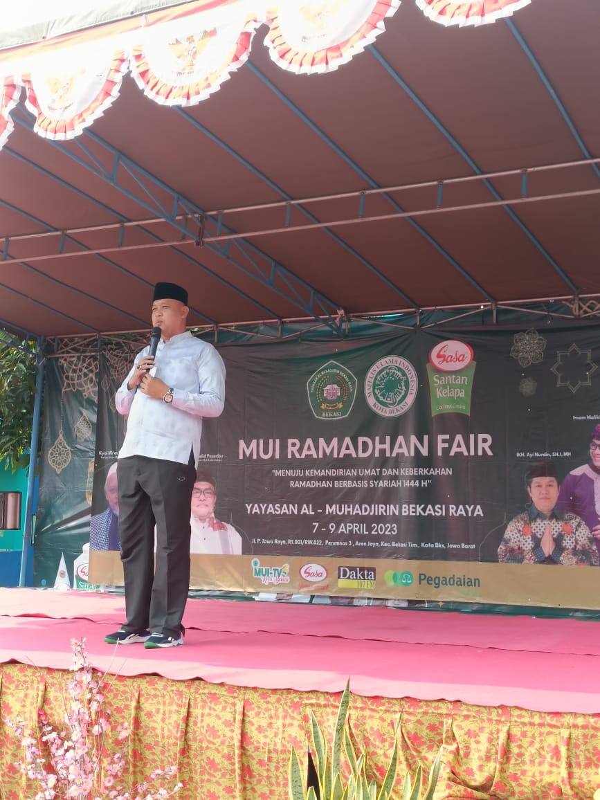 Plt Walikota Bekasi Apresiasi MUI Gelar Ramadhan Fair 2023