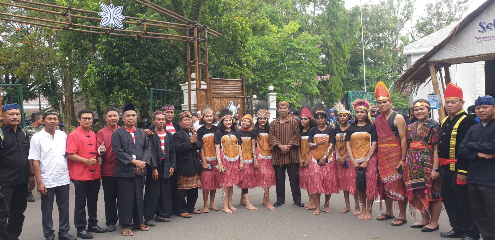 Seba Baduy, Beberapa Suku Ikut Sambut