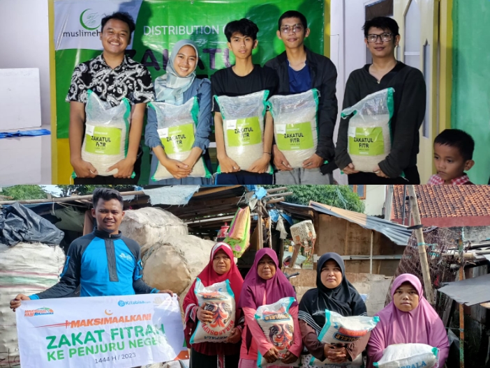 LAZNAS Dewan Dakwah Salurkan Sembako Ramadan Untuk Yatim, Lansia dan Guru di Kampung Siluman