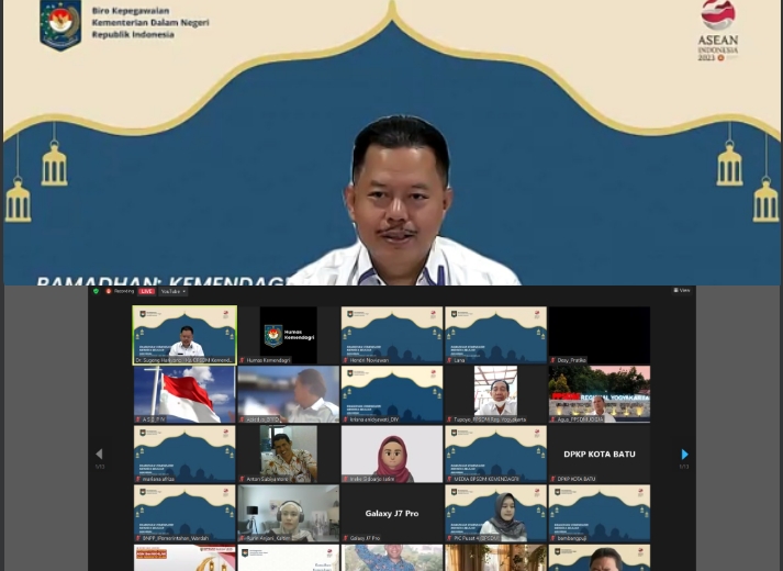 Gelar Webinar, Kemendagri Ajak ASN Cerdas Kenali dan Kendalikan Inflasi