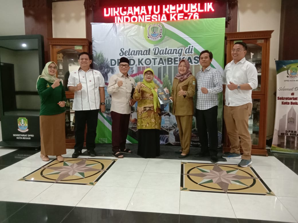 Setwan DPRD Kota Bekasi terima Kunker Dewan Provinsi Terkait Masa Akhir Wali Kota