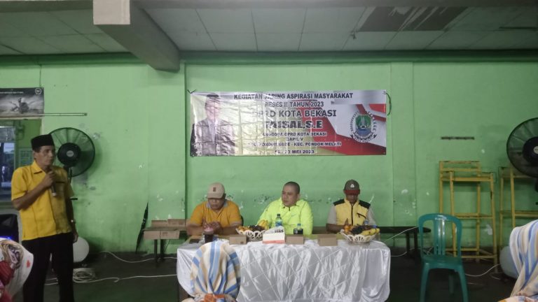 Ini Kata Faisal Terkait Resesnya, 100 Persen Aspirasi Sudah Terlealisasi