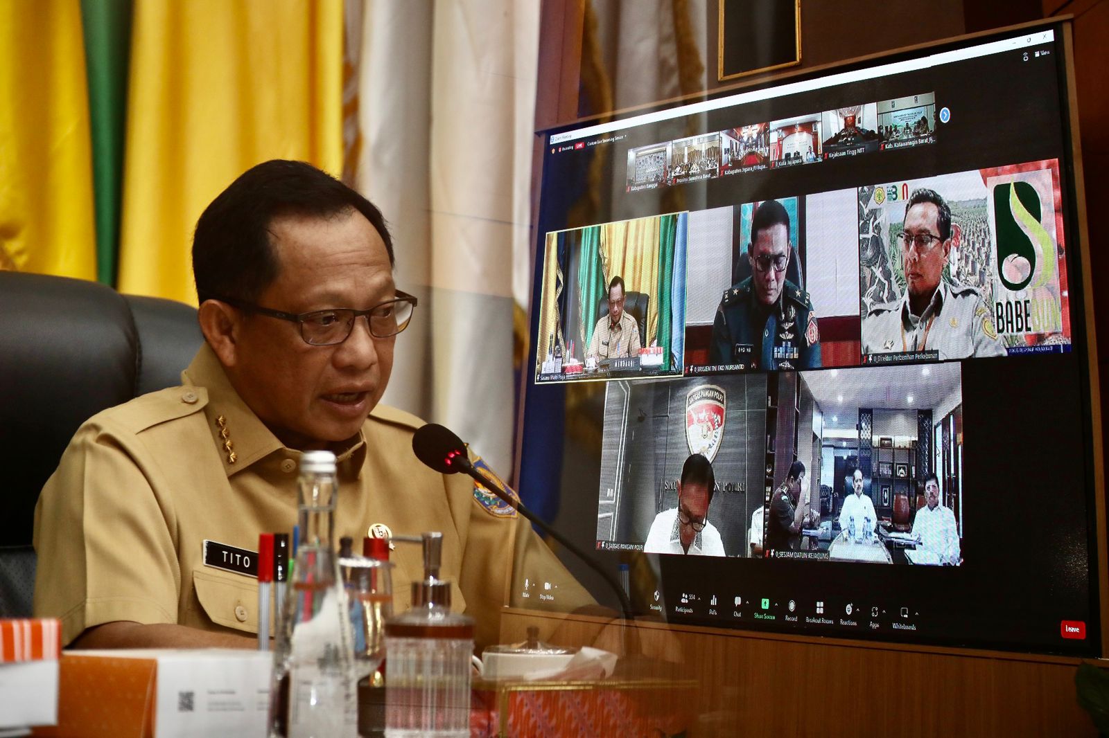 Mendagri Ingatkan Daerah Perhatikan Komoditas yang Mengalami Kenaikan Harga Tinggi