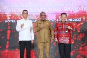 Wamendagri Tekankan Penguatan SDM Unggul di Provinsi Papua, Papua Barat, dan DOB pada Rakornas BPSDM 2023