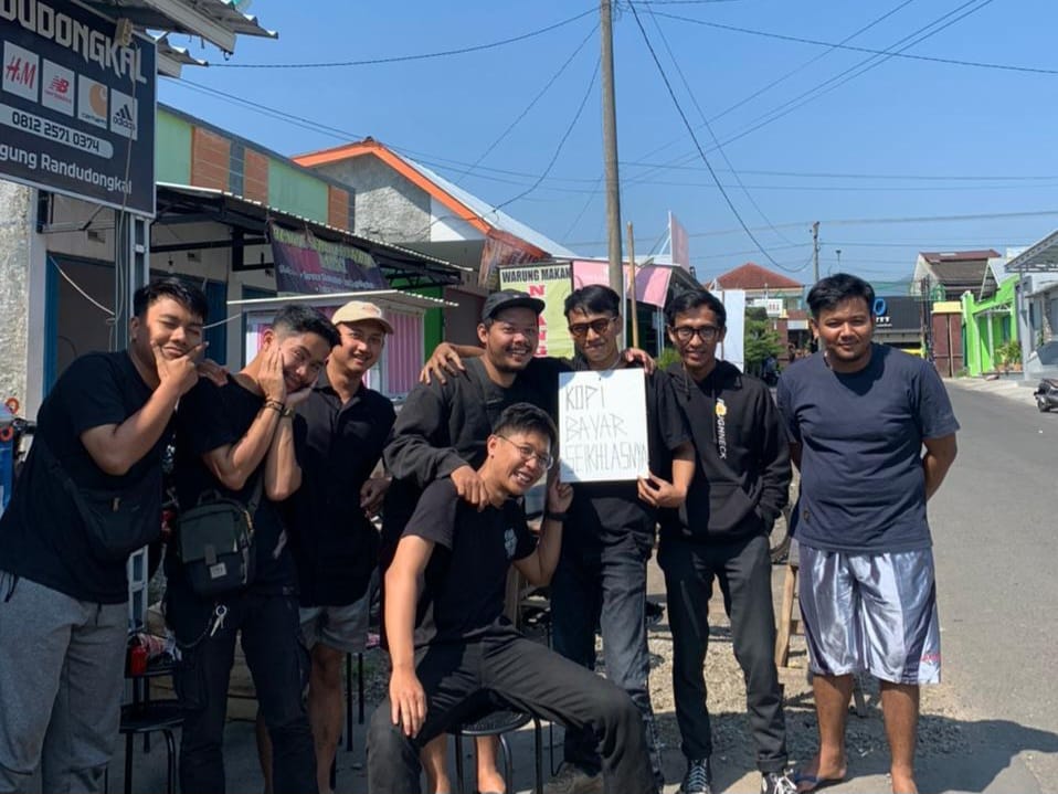 ‘Ngopi bayar seikhlasnya’ Sukses Digelar 4 Pengusaha Kedai Kopi di Pemalang