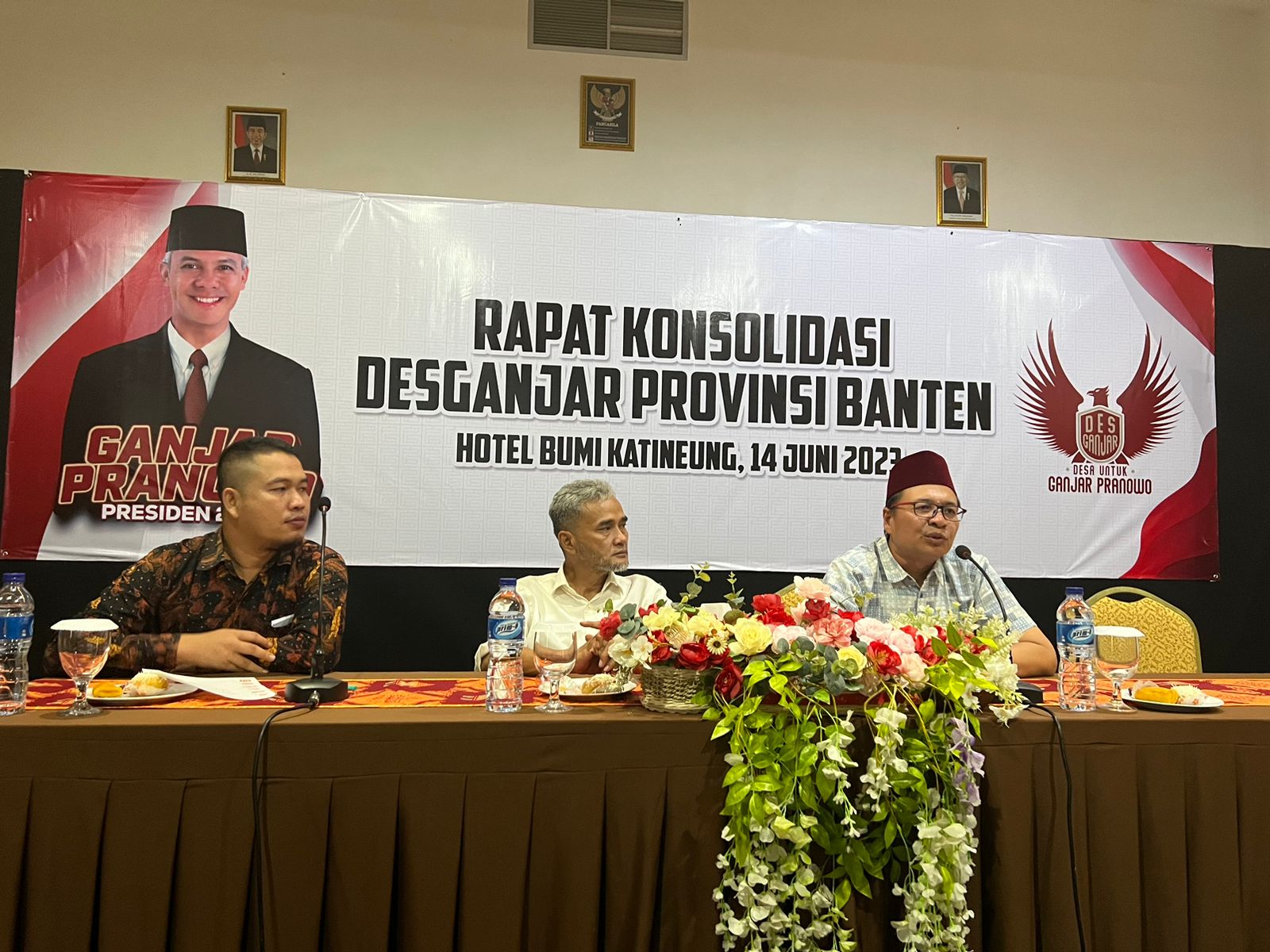 Relawan Des Ganjar Banten Gelar Konsolidasi
