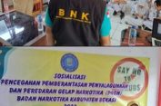 BNK Kabupaten Bekasi Gelar Sosialisasi Bahaya Narkoba di SMAN 7 Tamsel