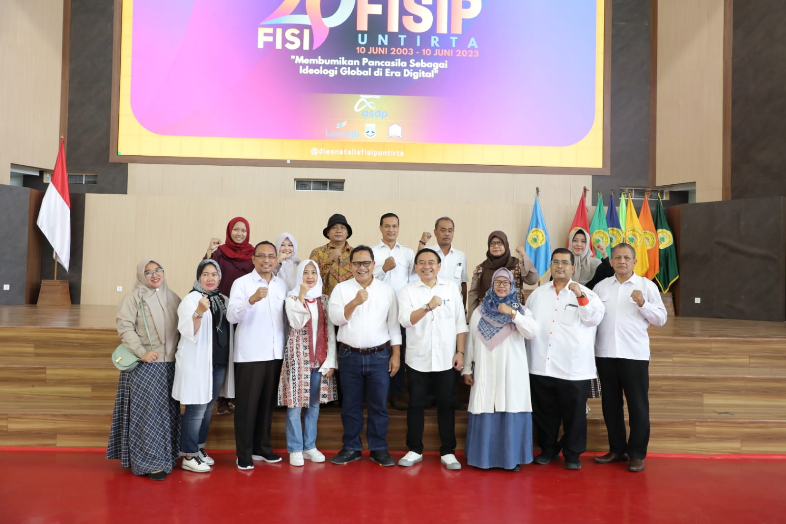 Penutupan Pekan Dies Natalis ke-20 FISIP Untirta, Moment Semangat Berkarya