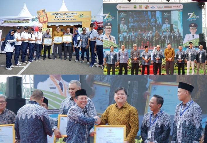 Fajar Paper Terima Penghargaan Atas Sinergitas dan Dukungan kepada Koperasi