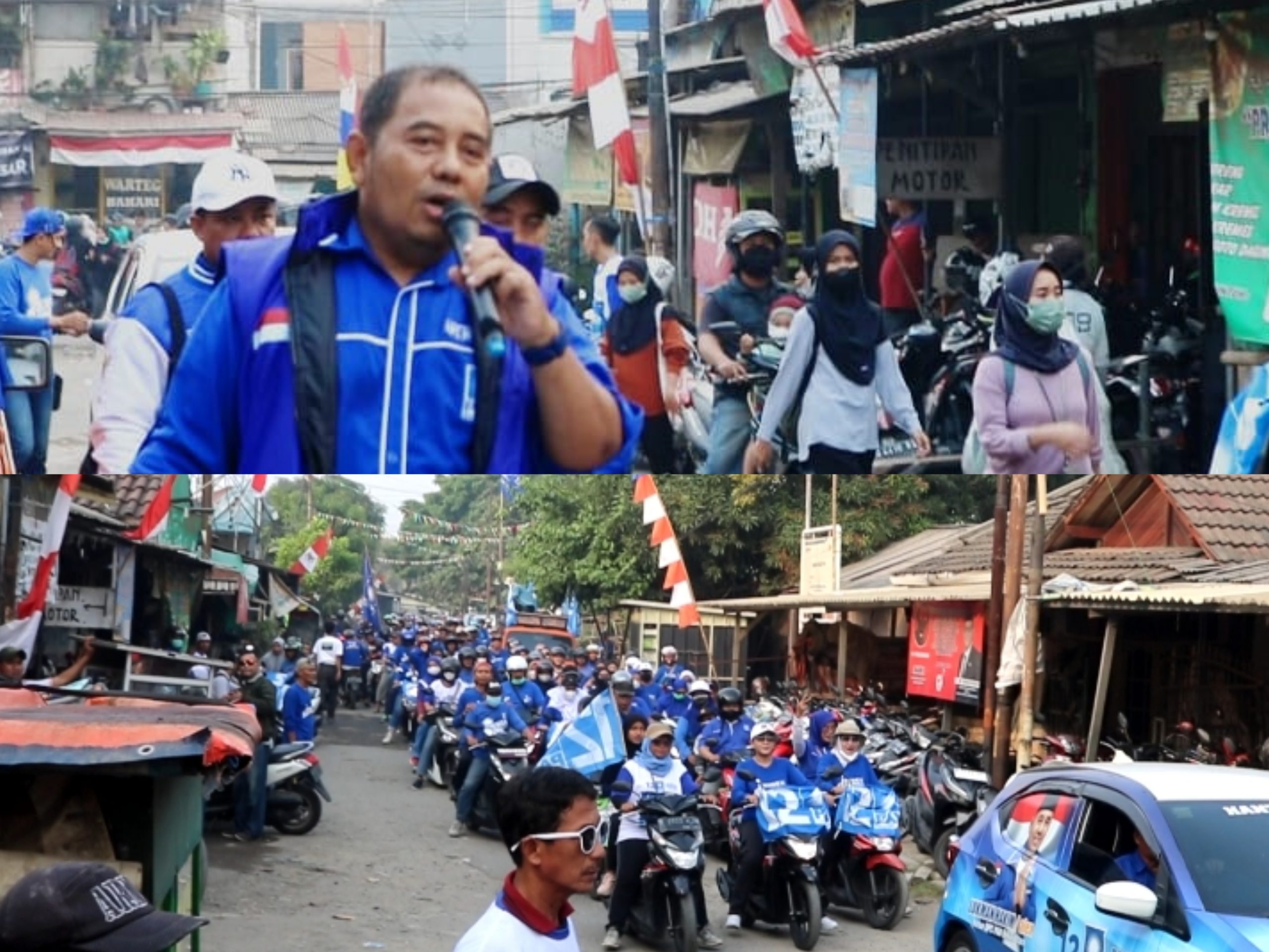 Macan Bekasi Utara Turunkan Sebanyak 300 Relawan Hadiri Senam PAN