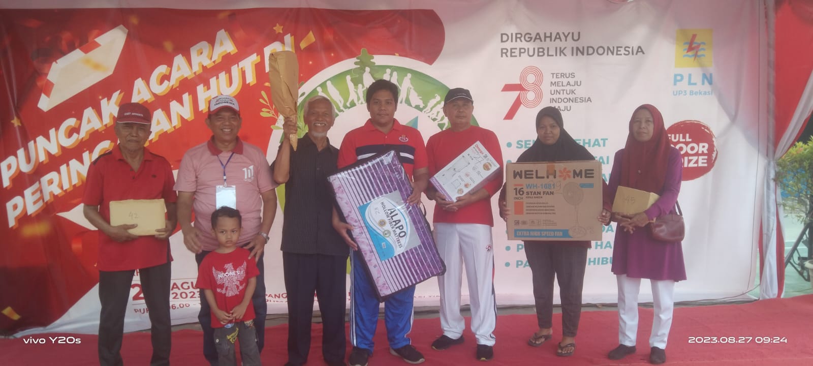 Meriah! Puncak Peringatan HUT RI ke 78 RW.10 Duren Jaya