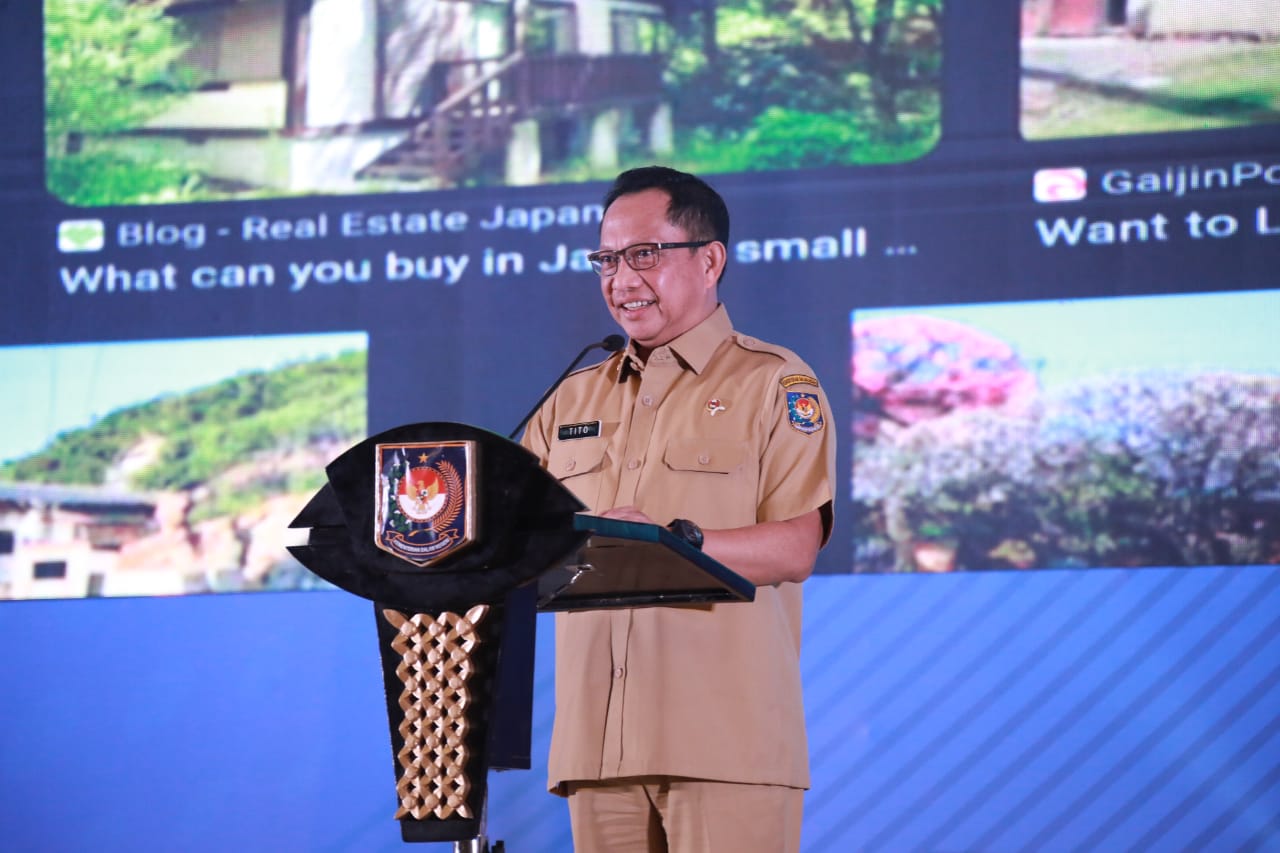 Mendagri Harap Pemerintah Desa Bangkit dan Mampu Menjadi Sentra Ekonomi Baru