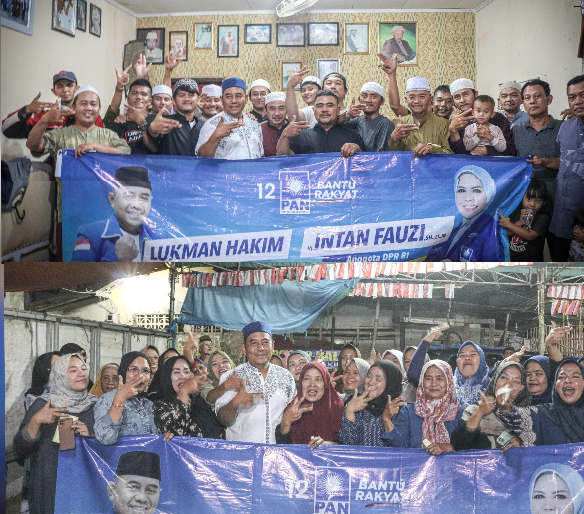 Warga Bulak Macan Harapan Jaya Sambut Baik Kedatangan Caleg Lukman Hakim