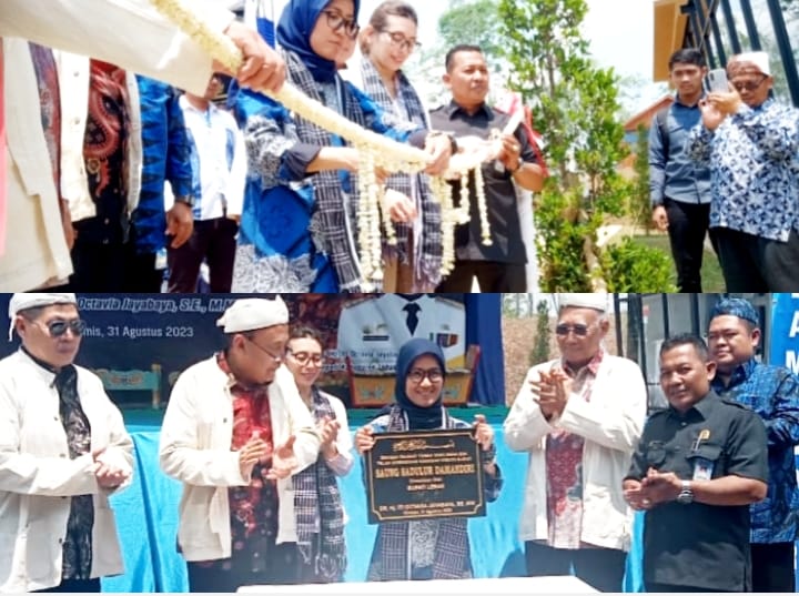 Bupati Lebak Resmikan Kawasan Wisata Baduy Saung Sadulur Damandiri