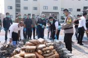 Polres Lamsel Ungkap 8 Kasus Narkotika, Sebanyak 20 Orang Jadi Tersangka
