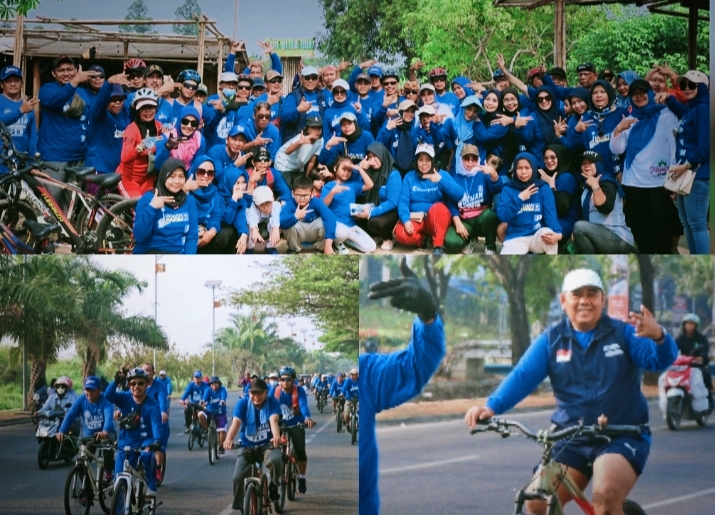 Gowes Bareng Bang Lukman Hakim Dapat Doorprize